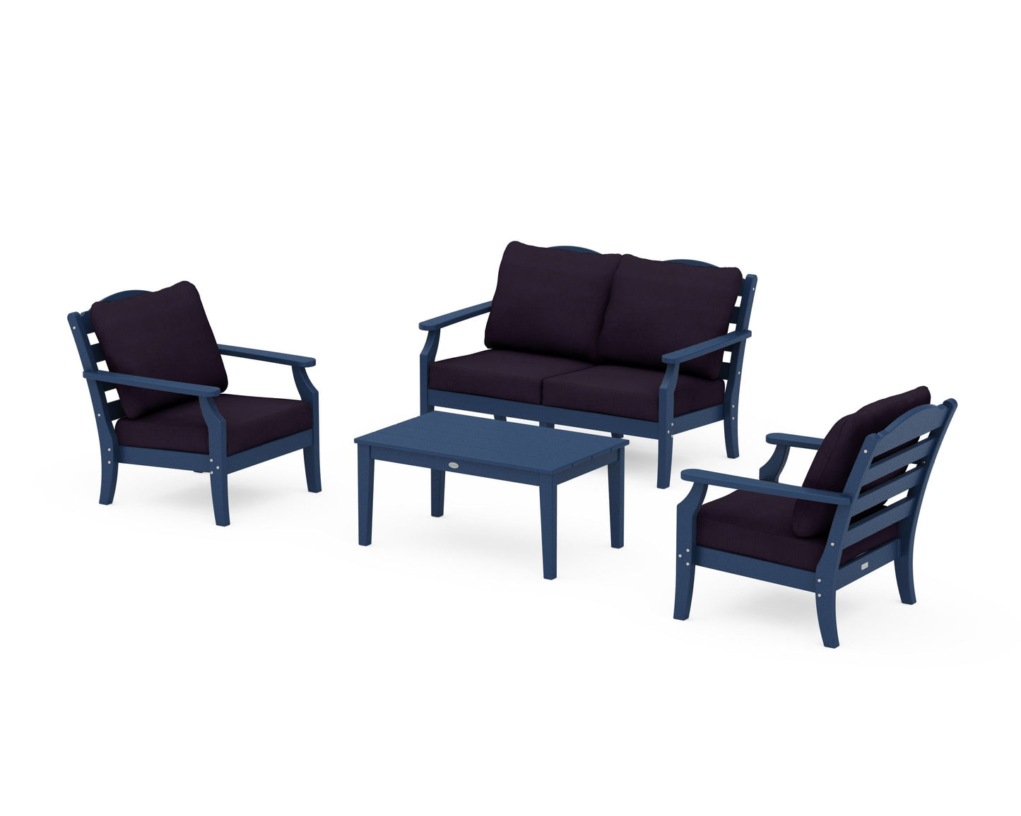 Savannah 4-Piece Deep Seating Set with Loveseat