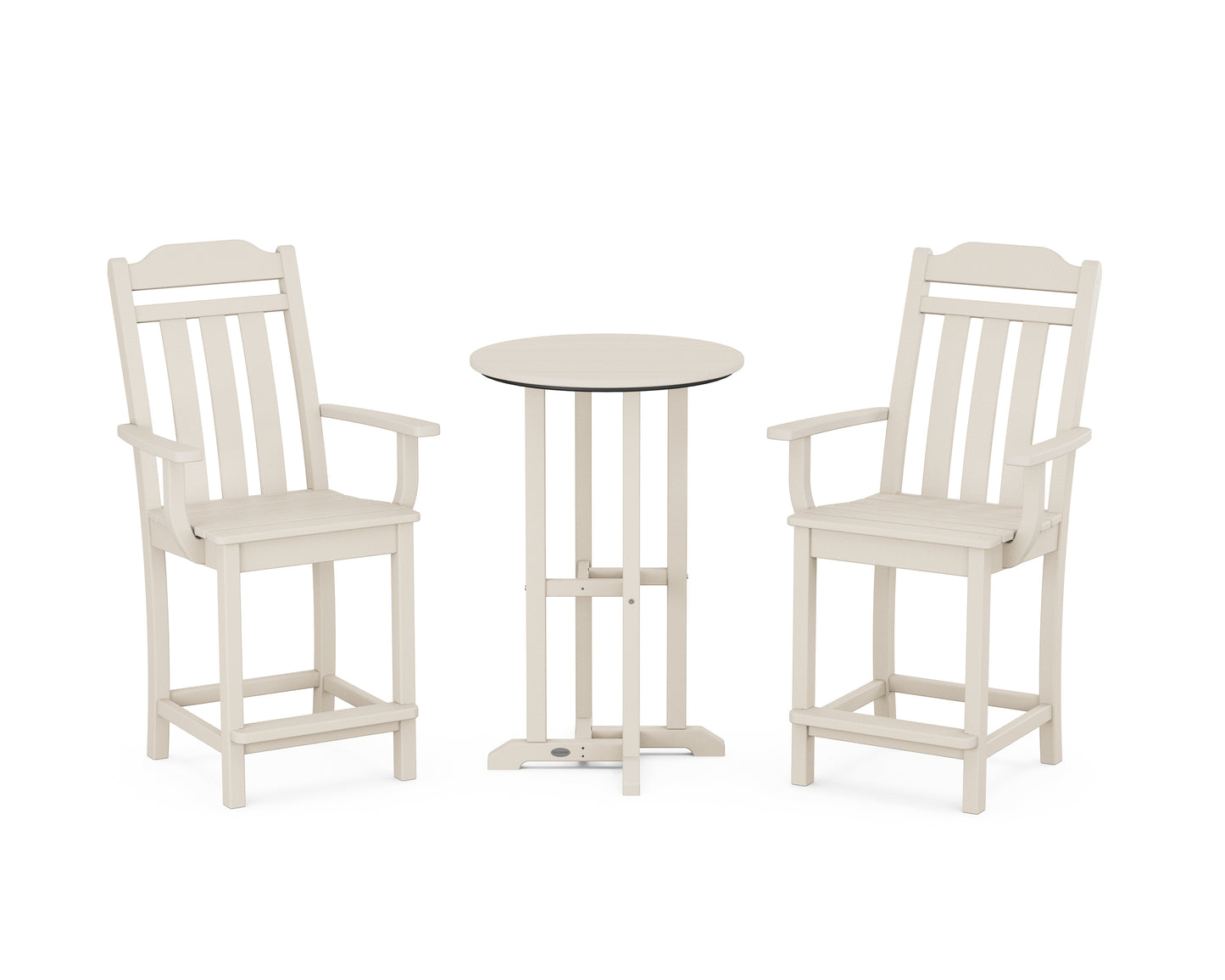 Cottage 3-Piece Farmhouse Bistro Counter Set