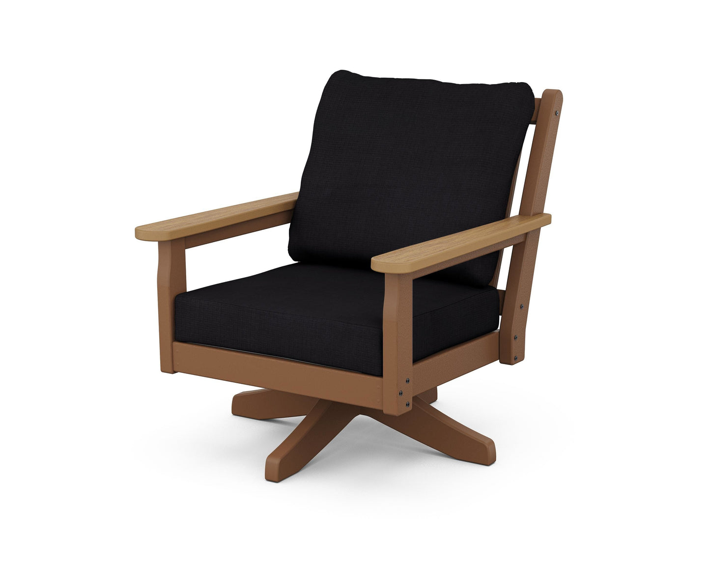 Chippendale Deep Seating Swivel Chair