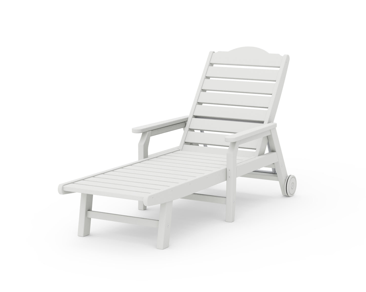 Savannah Chaise with Arms and Wheels