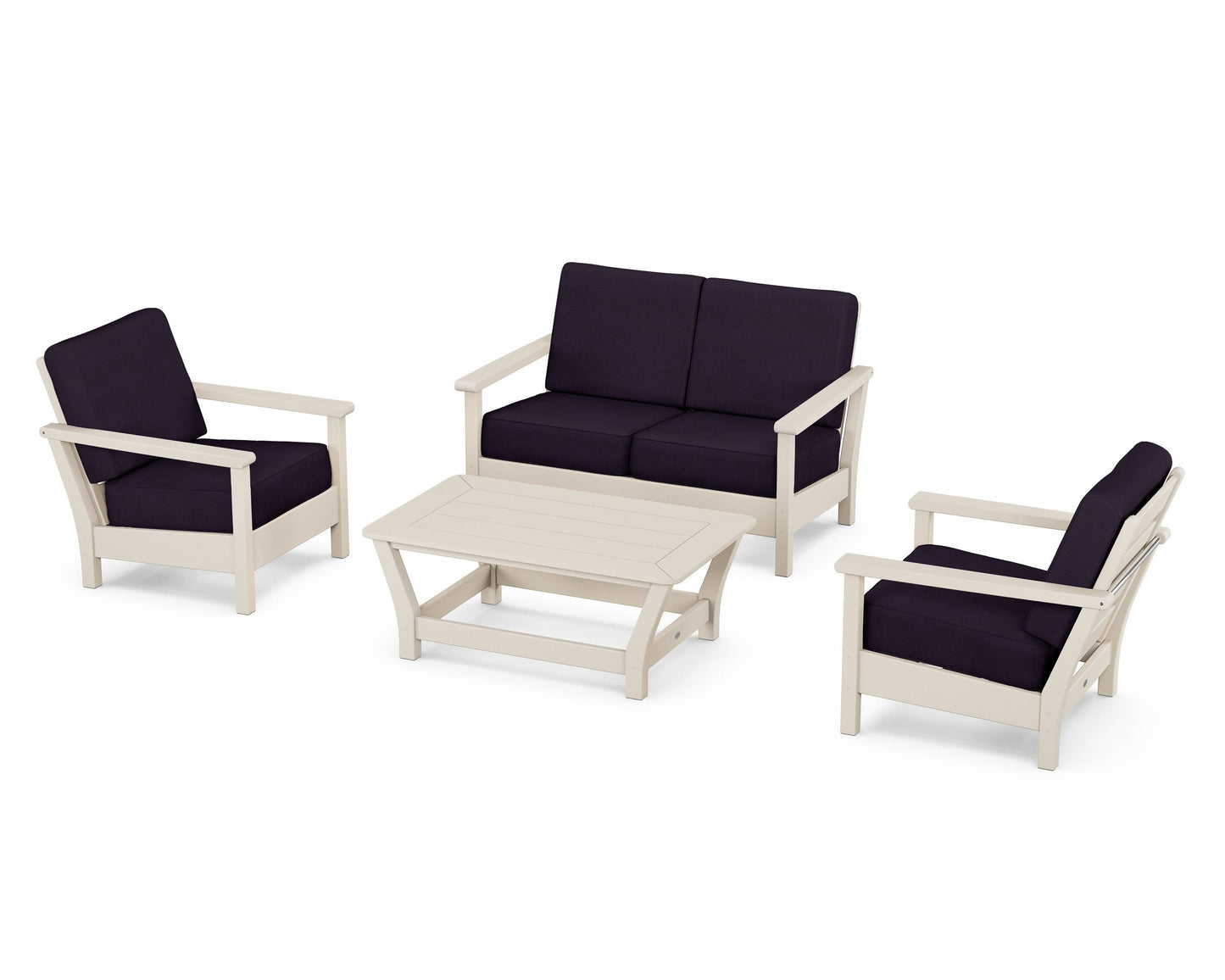 Harbour 4-Piece Deep Seating Set