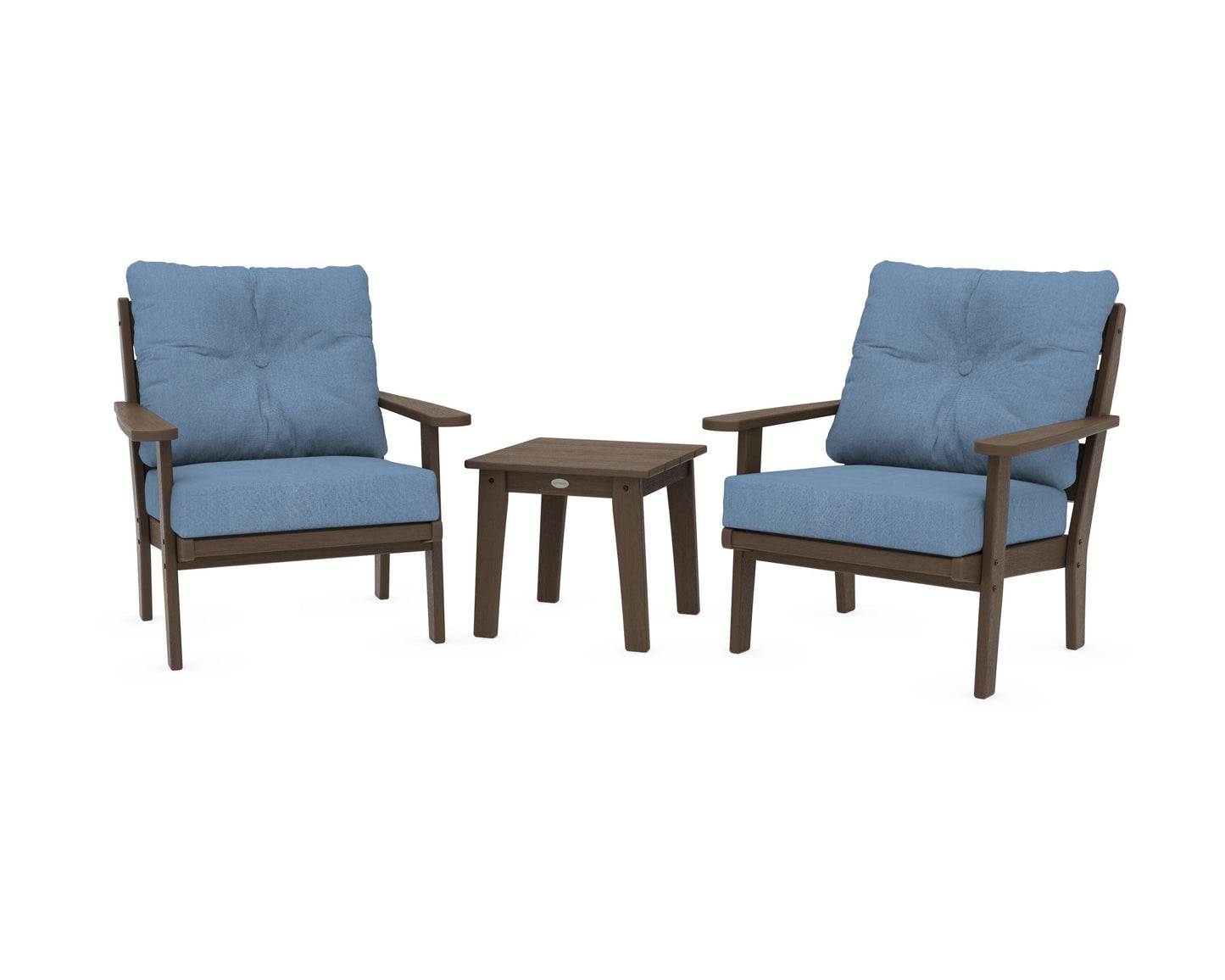 Lakeside 3-Piece Deep Seating Chair Set