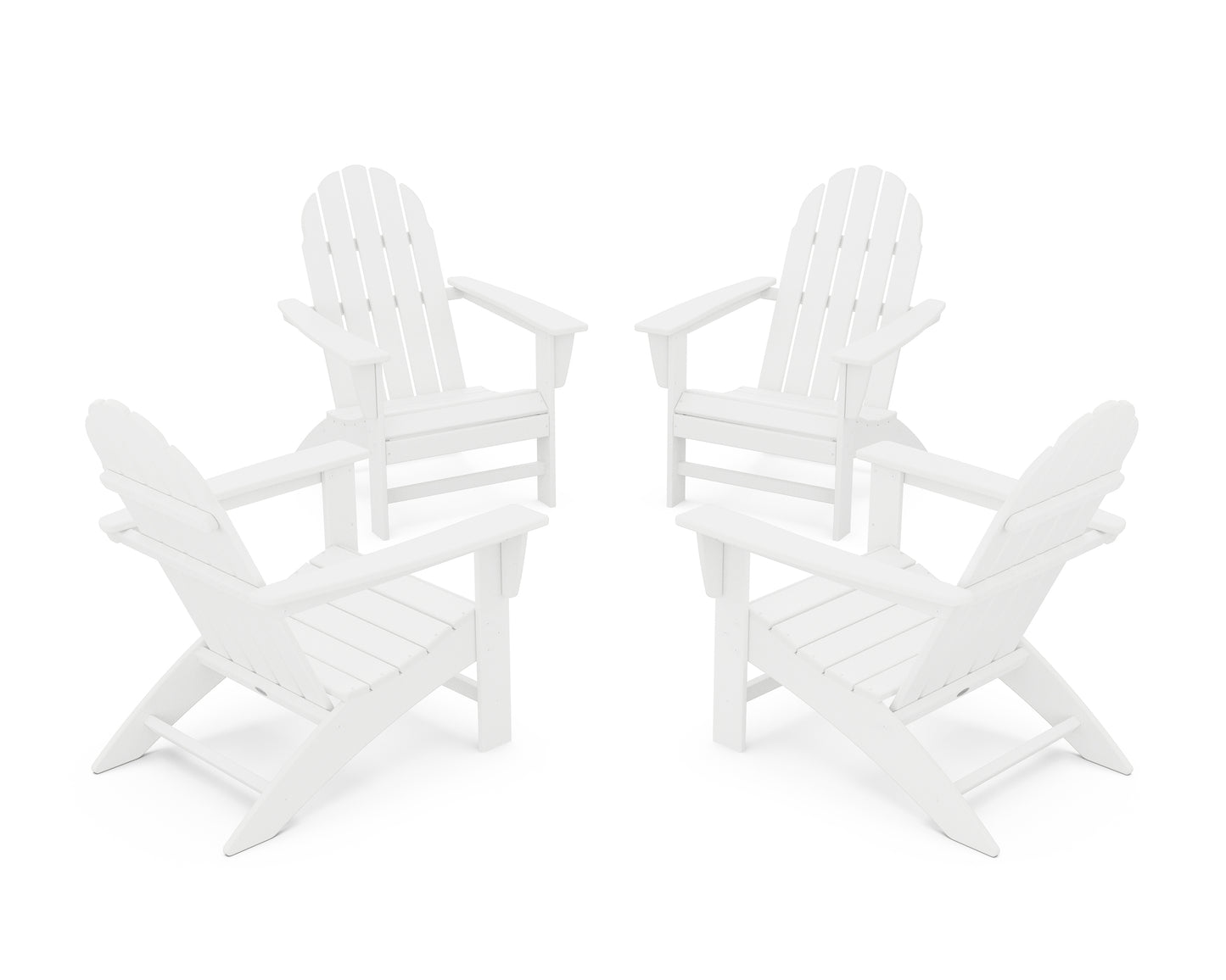 Vineyard 4-Piece Adirondack Conversation Set