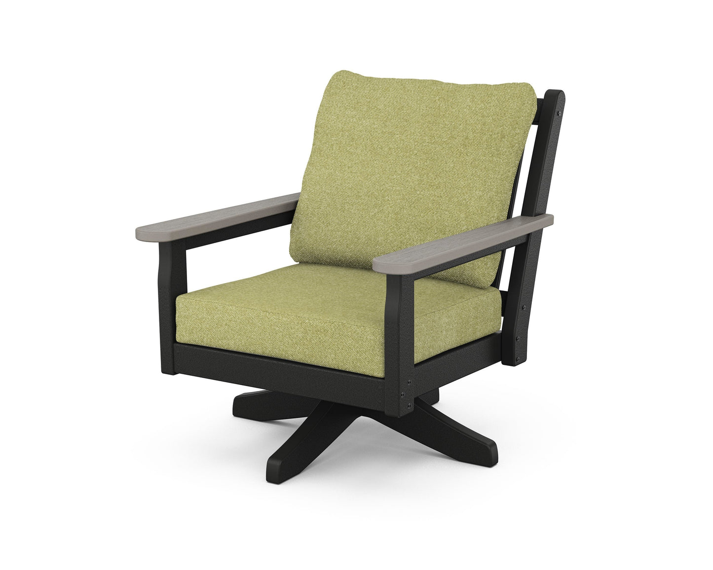 Chippendale Deep Seating Swivel Chair