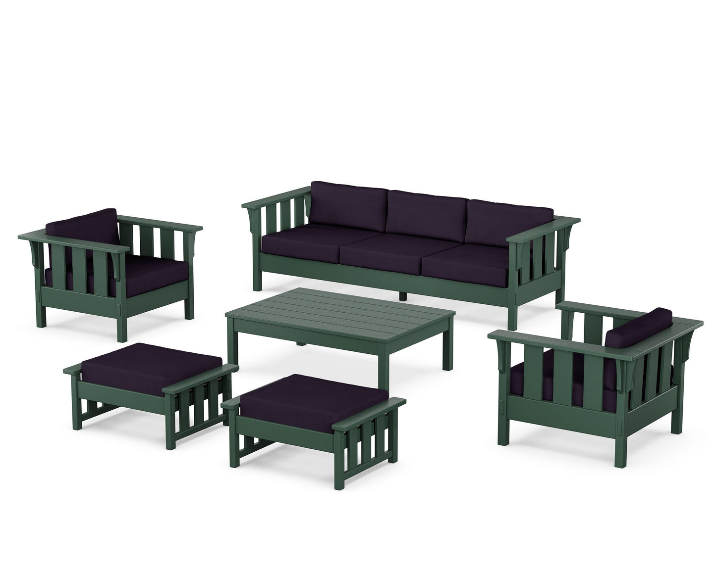 Acadia 6-Piece Lounge Sofa Set