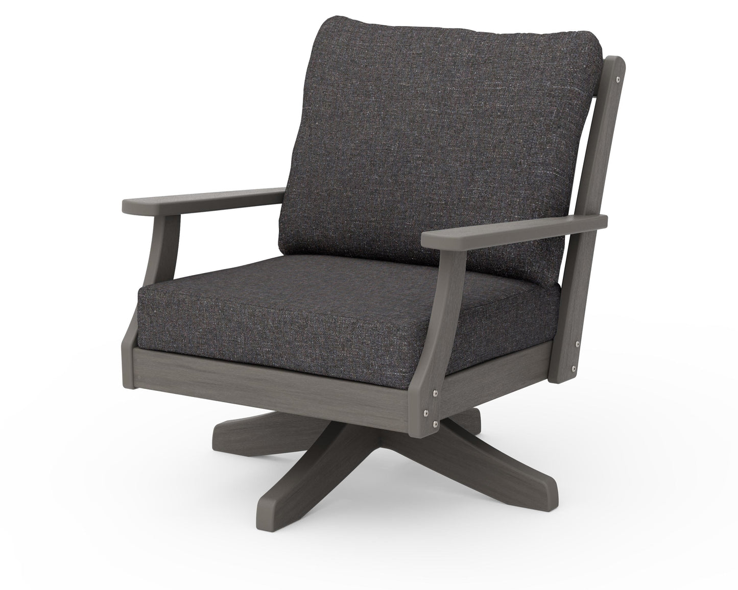 Braxton Deep Seating Swivel Chair
