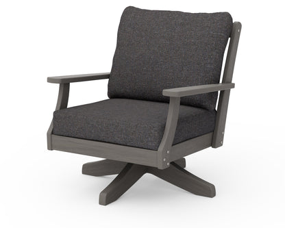 Braxton Deep Seating Swivel Chair