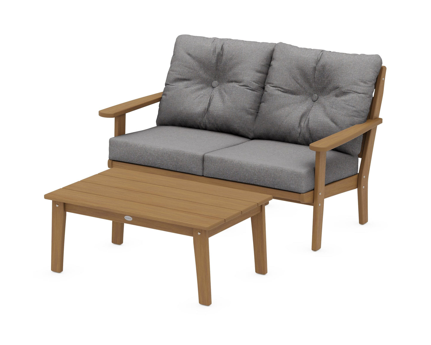 Lakeside 2-Piece Lounge Loveseat Set