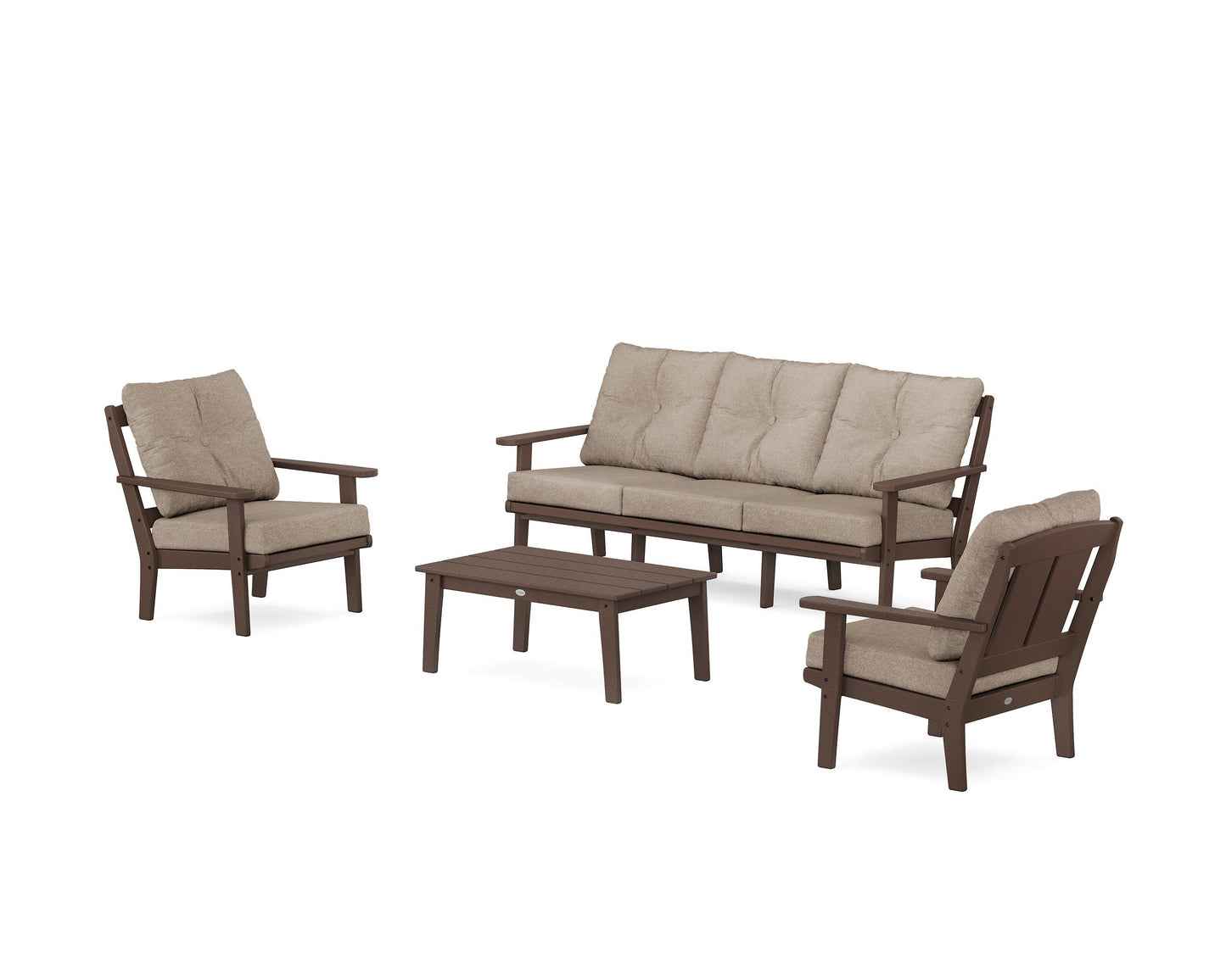 Mission 4-Piece Deep Seating Set with Sofa