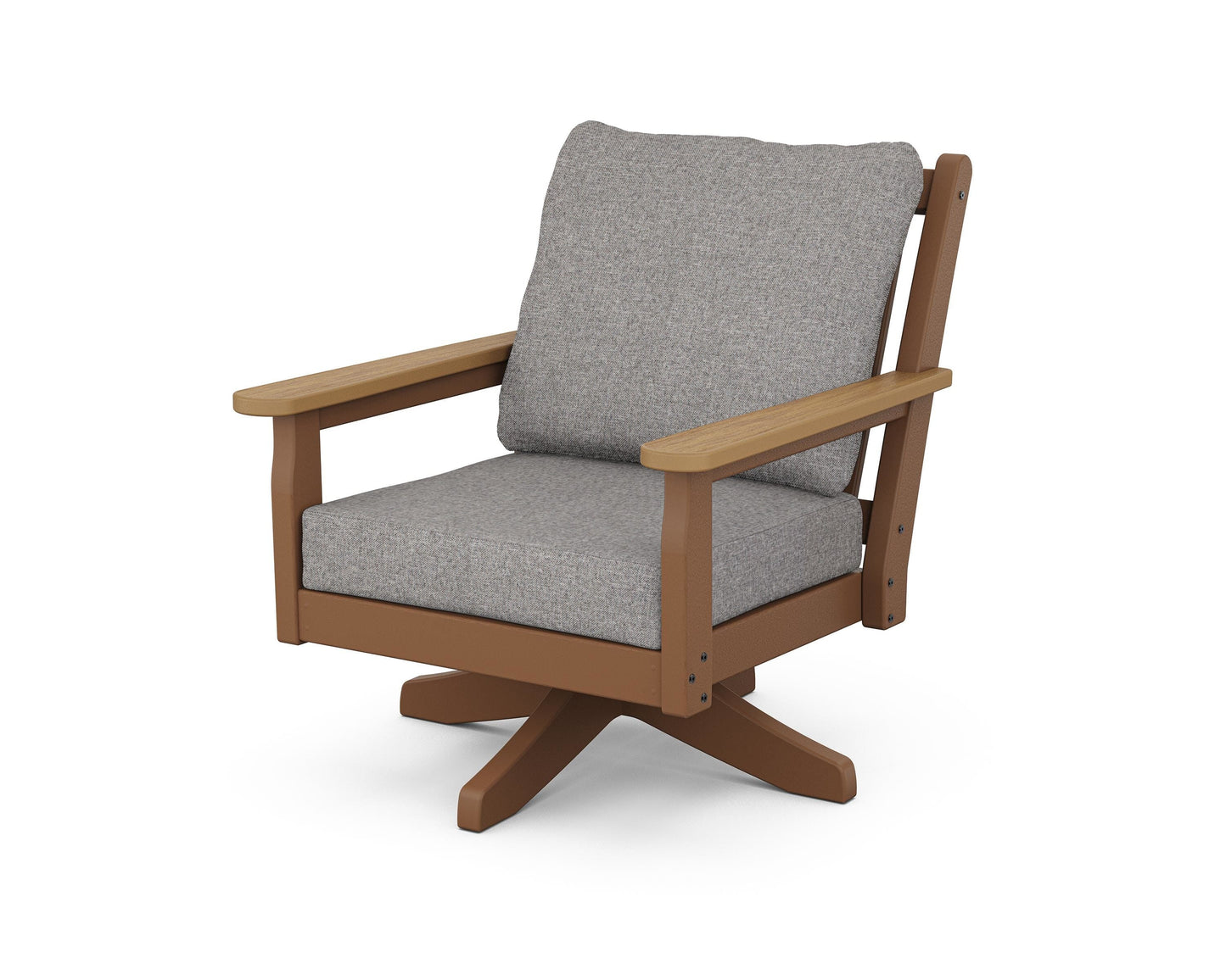 Chippendale Deep Seating Swivel Chair