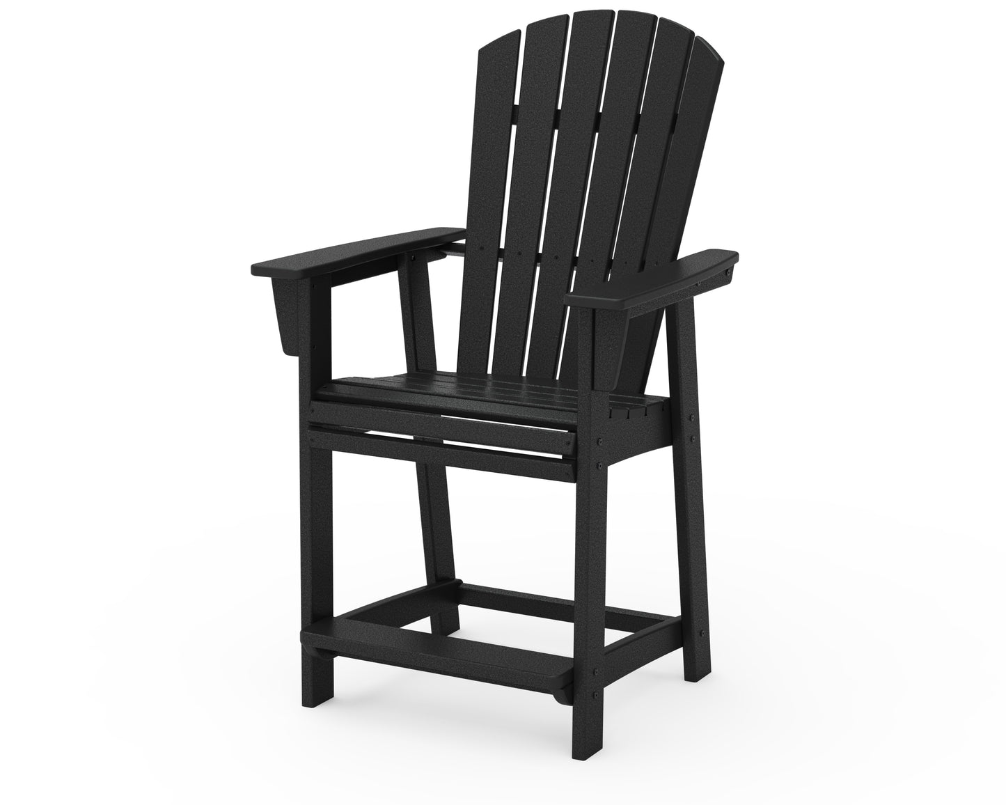 Nautical Curveback Adirondack Counter Chair