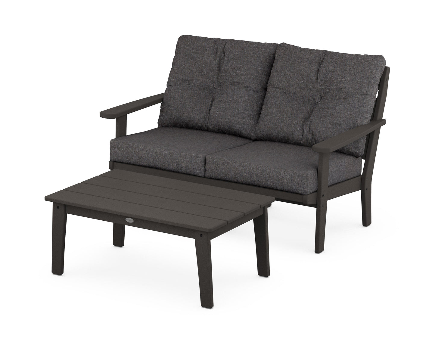 Lakeside 2-Piece Lounge Loveseat Set