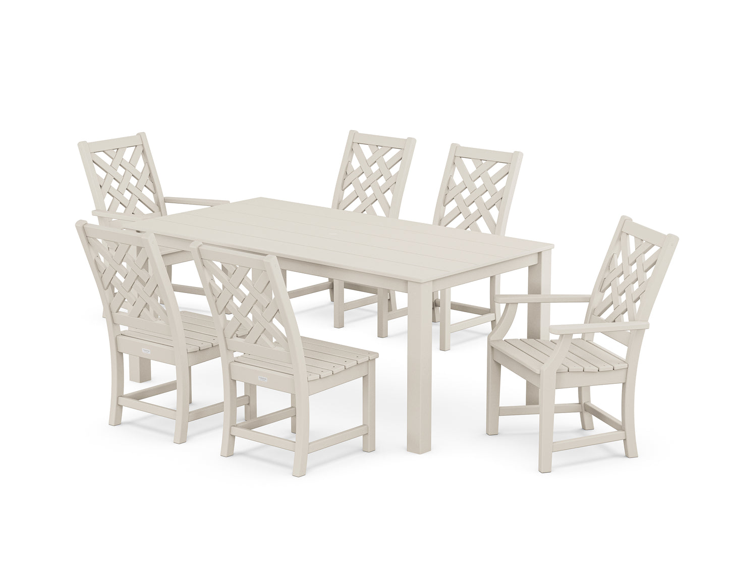 Wovendale 7-Piece Parsons Dining Set