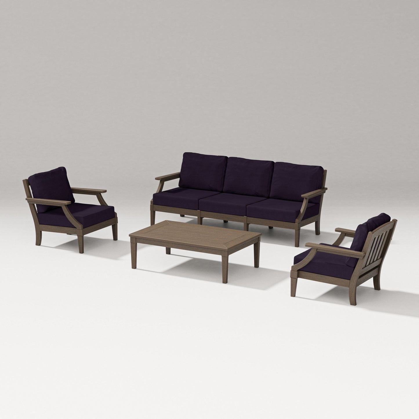 Estate 4-Piece Lounge Sofa Set