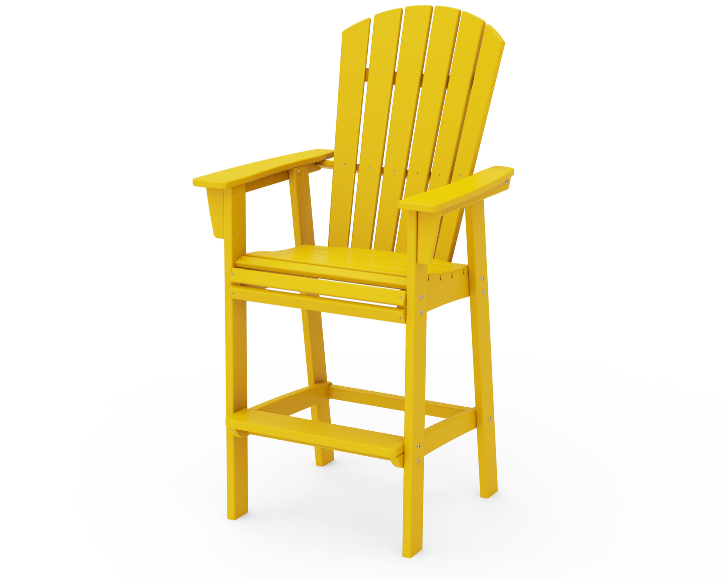 Nautical Curveback Adirondack Bar Chair