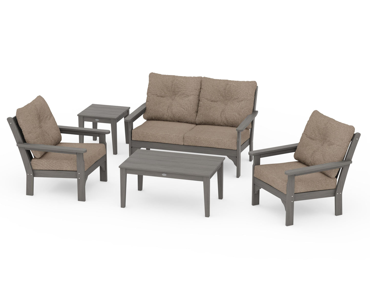 Vineyard 5-Piece Deep Seating Set