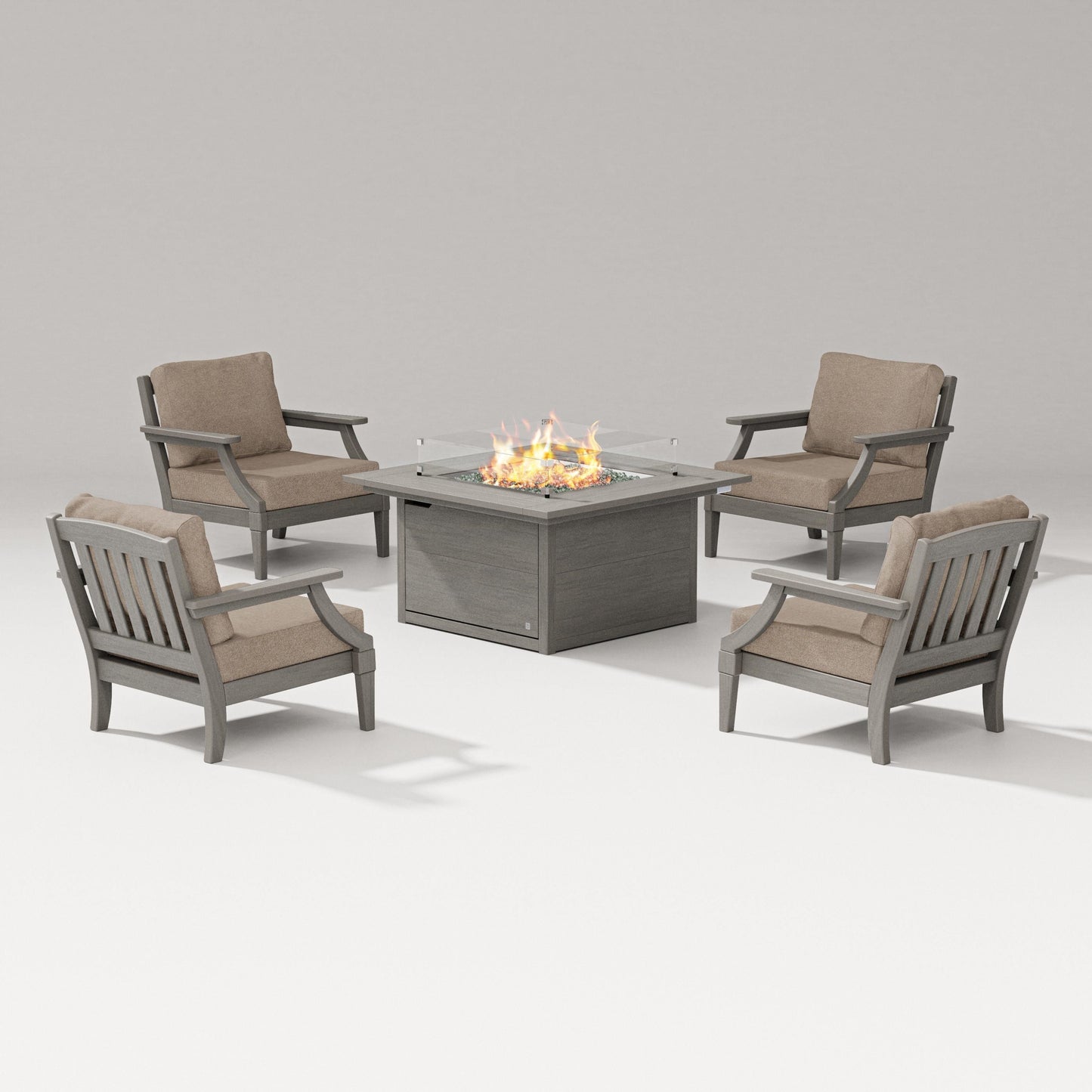 Estate 5-Piece Lounge Fire Table Set