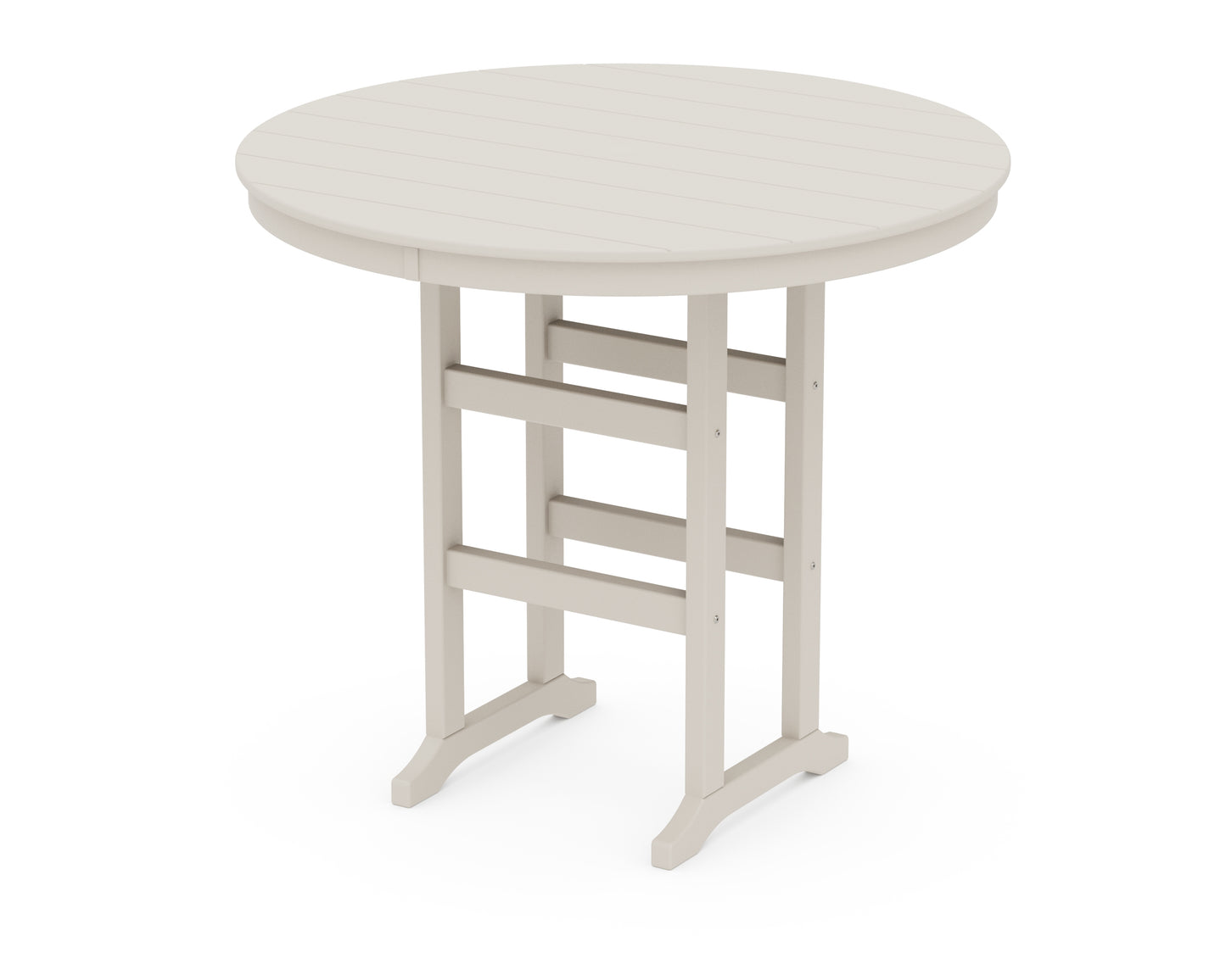 48" Round Farmhouse Bar Table