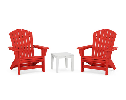 3-Piece Nautical Grand Adirondack Set