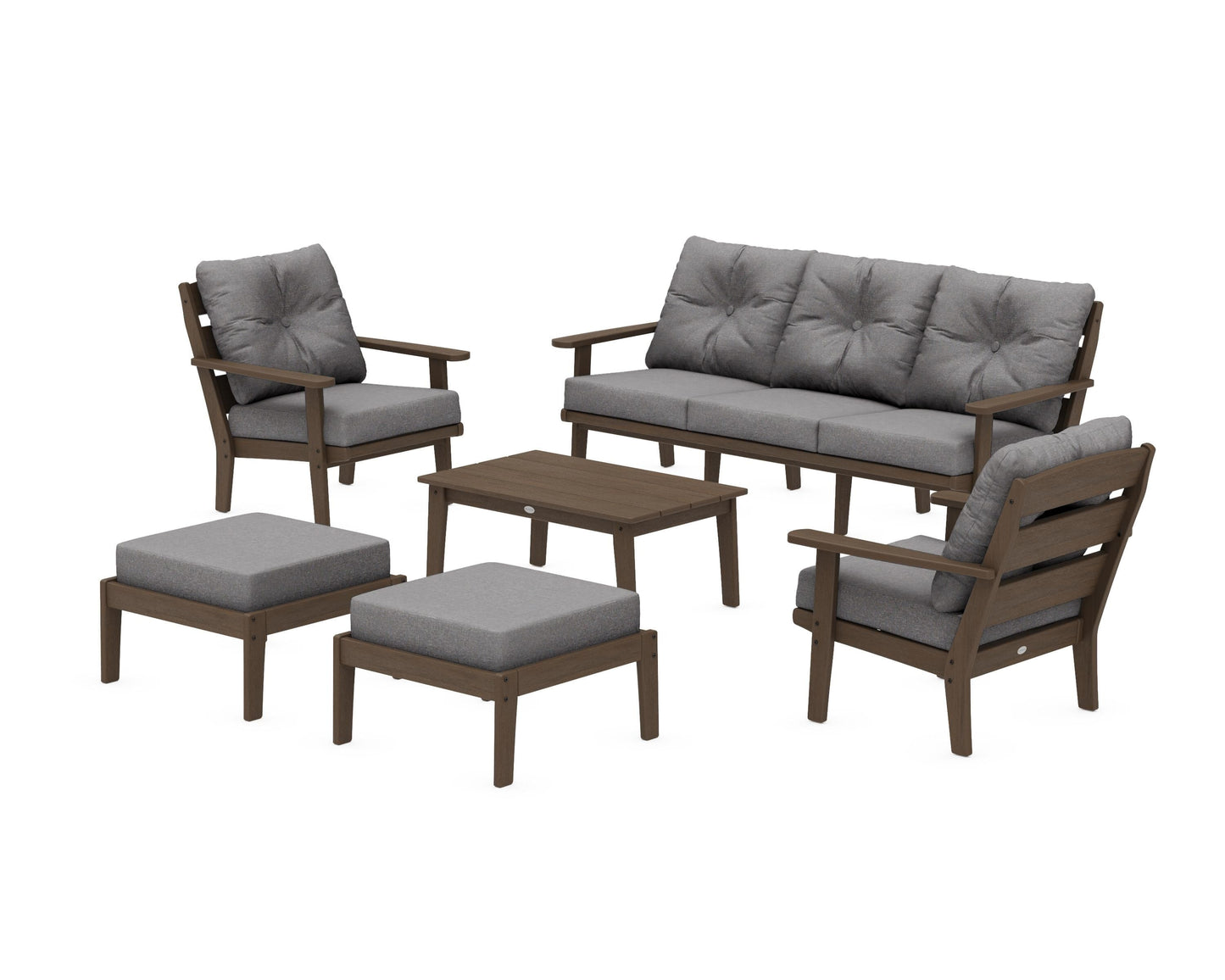 Lakeside 6-Piece Lounge Sofa Set