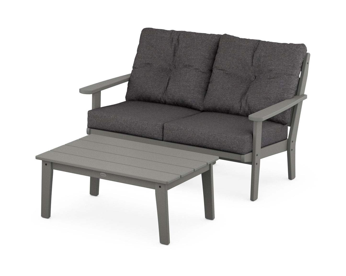 Lakeside 2-Piece Lounge Loveseat Set