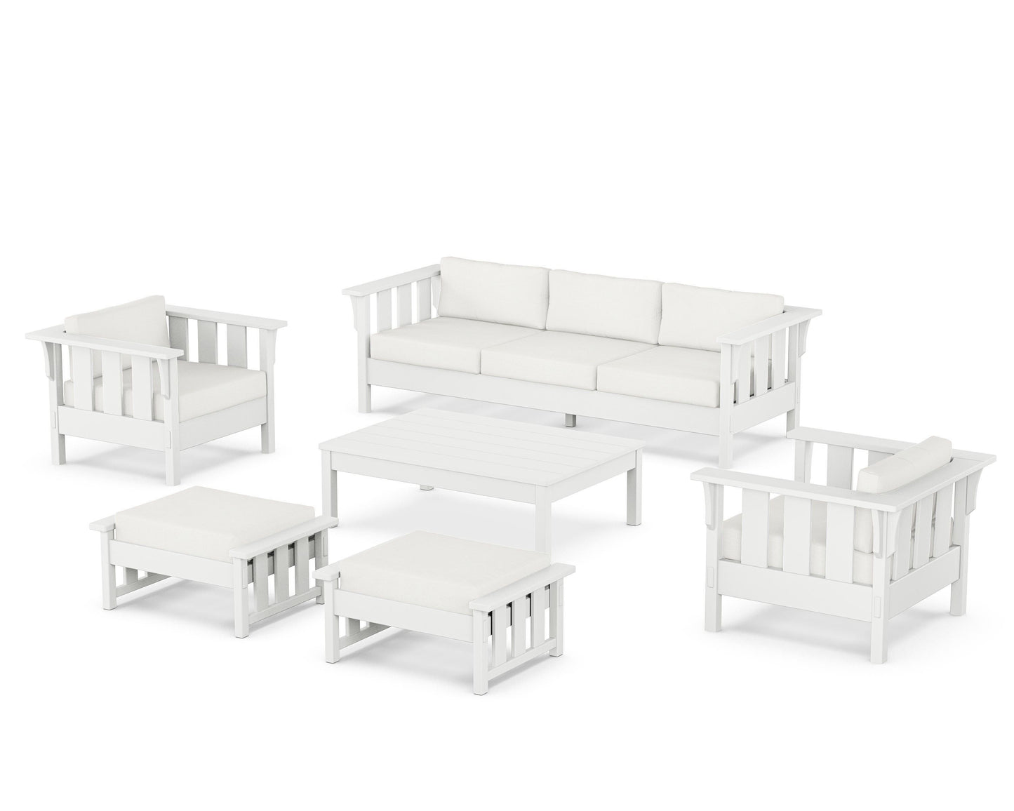 Acadia 6-Piece Lounge Sofa Set