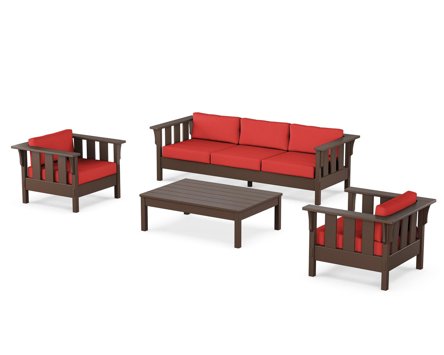 Acadia 4-Piece Deep Seating Set with Sofa