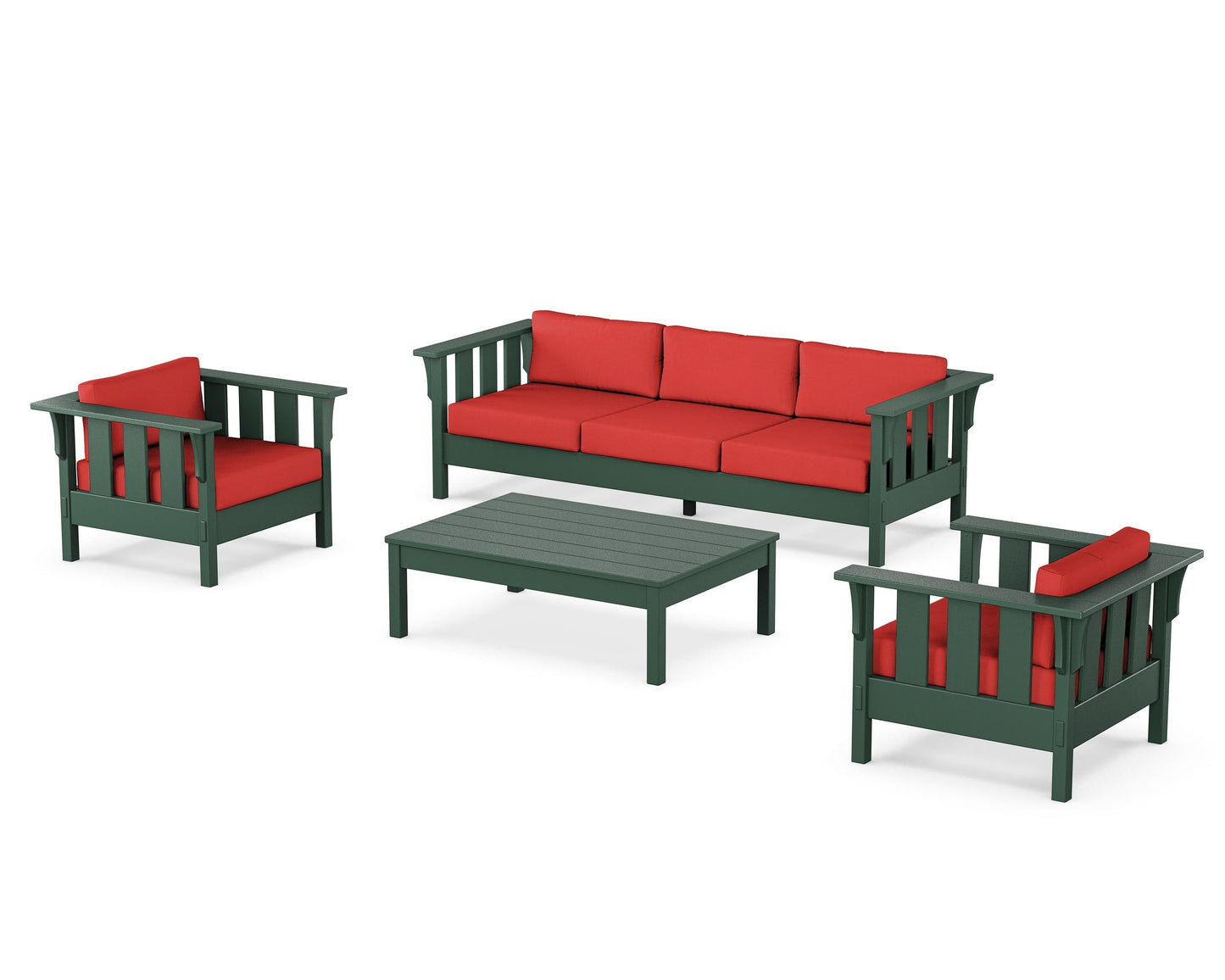 Acadia 4-Piece Deep Seating Set with Sofa