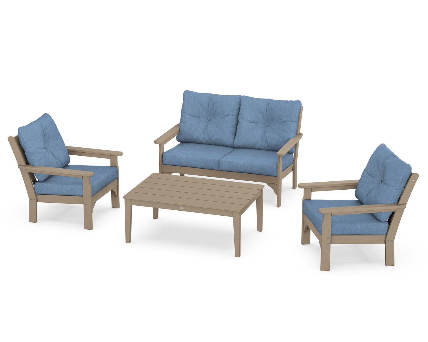 Vineyard 4-Piece Deep Seating Set