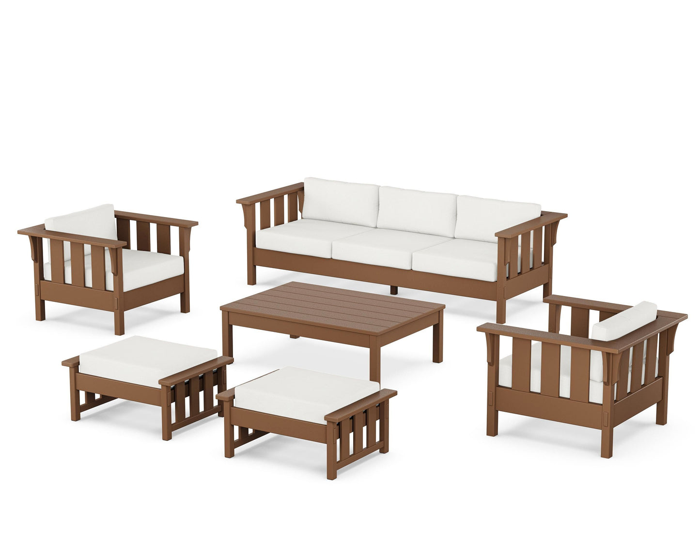 Acadia 6-Piece Lounge Sofa Set