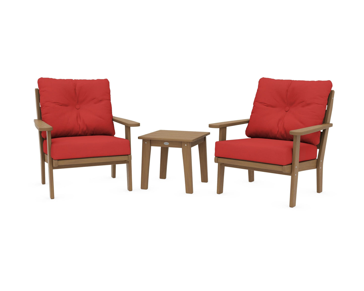 Lakeside 3-Piece Deep Seating Chair Set