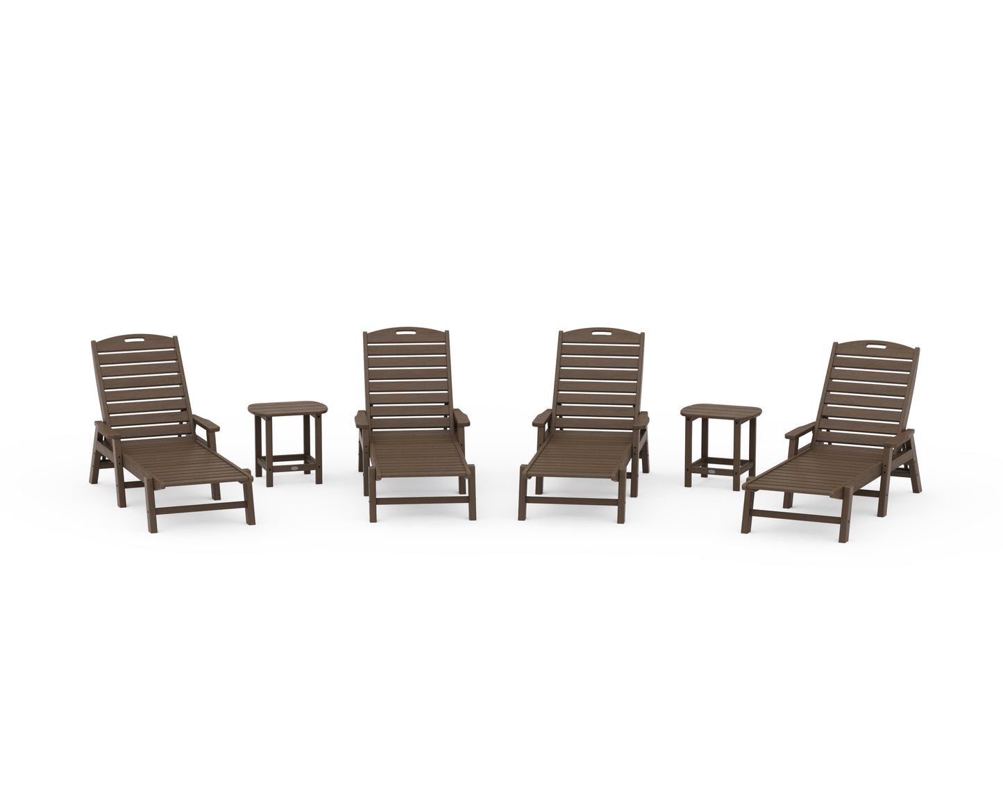 Nautical Chaise 6-Piece Set with Arms