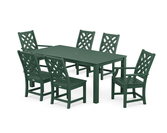 Wovendale 7-Piece Parsons Dining Set