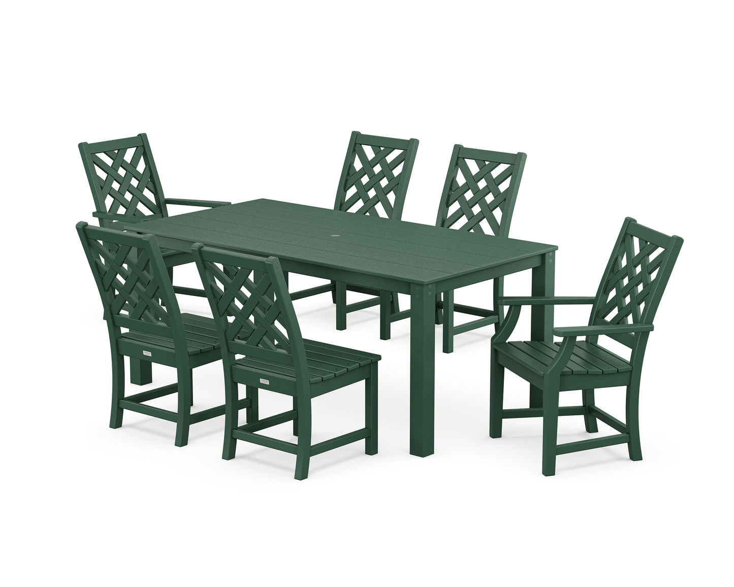 Wovendale 7-Piece Parsons Dining Set