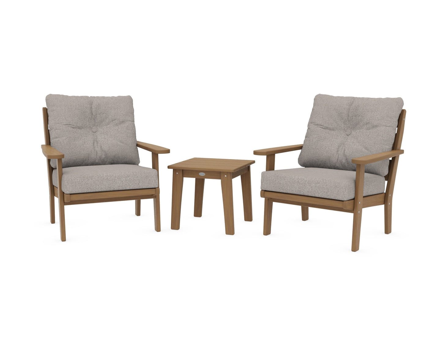 Lakeside 3-Piece Deep Seating Chair Set