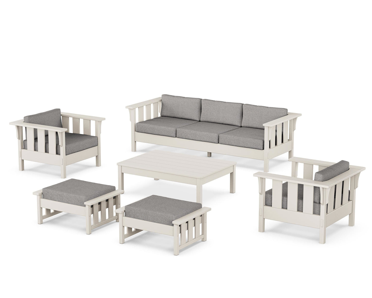 Acadia 6-Piece Lounge Sofa Set