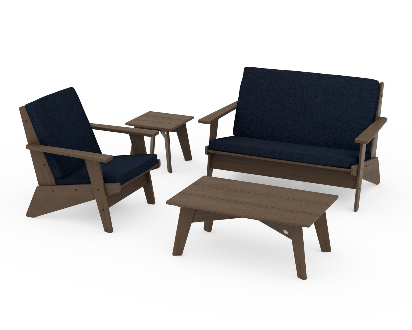 Riviera Modern Lounge 4-Piece Set