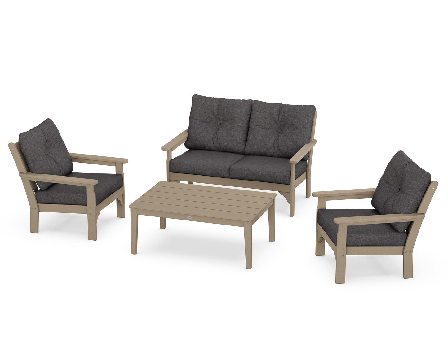 Vineyard 4-Piece Deep Seating Set