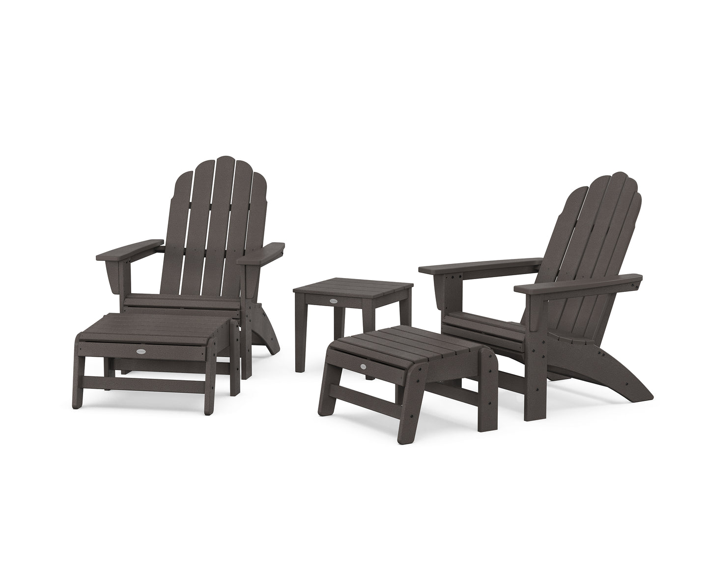 5-Piece Vineyard Grand Adirondack Set