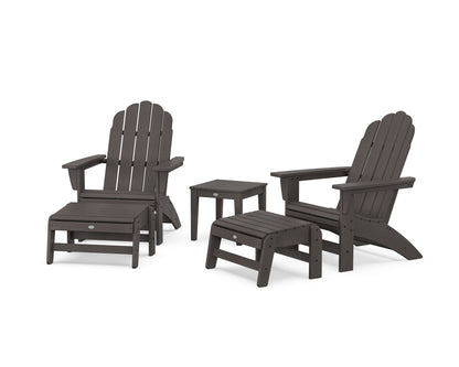 5-Piece Vineyard Grand Adirondack Set