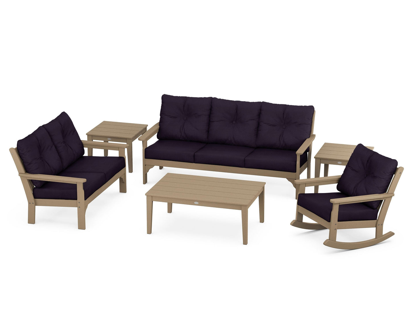 Vineyard 6-Piece Deep Seating Set