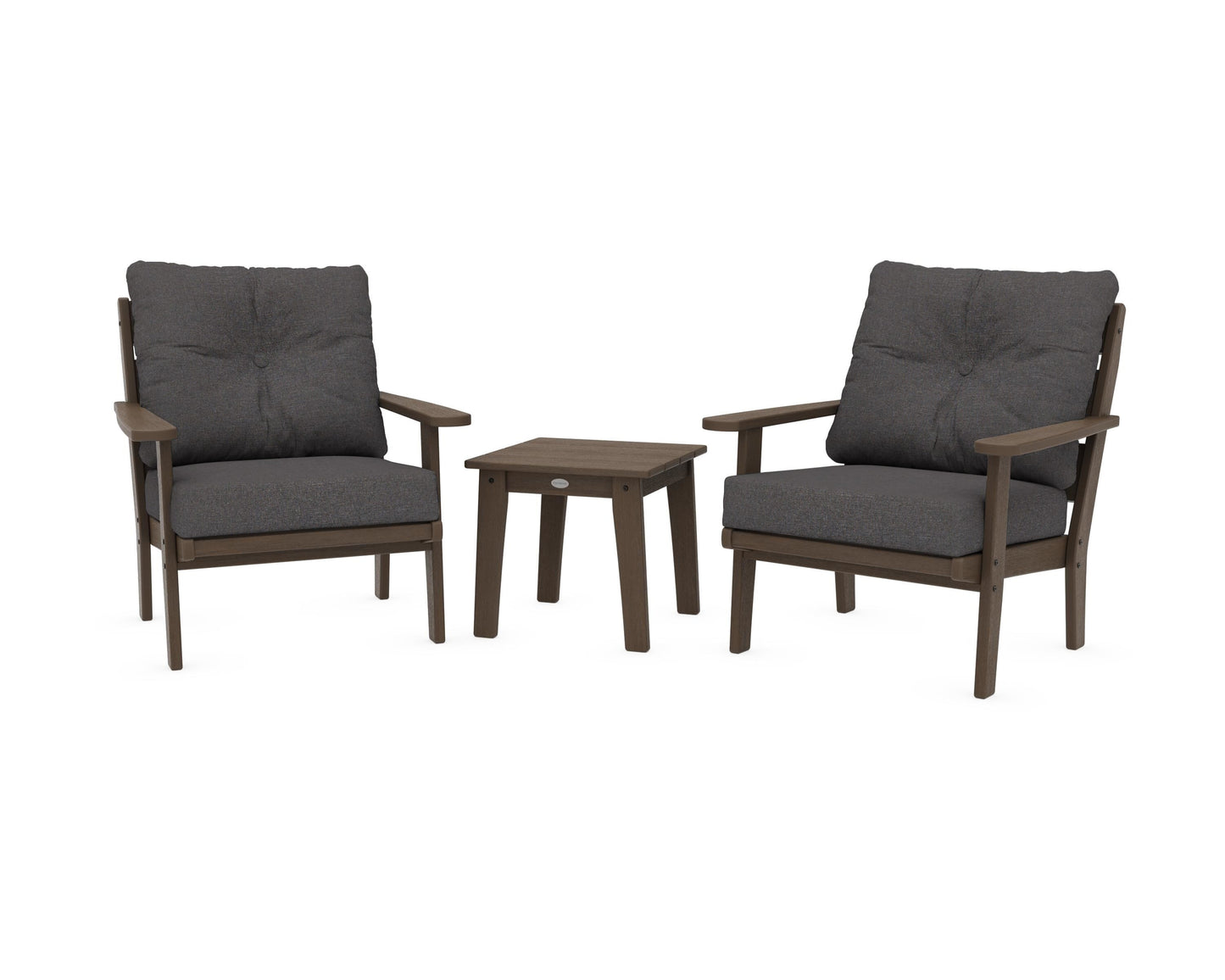 Lakeside 3-Piece Deep Seating Chair Set