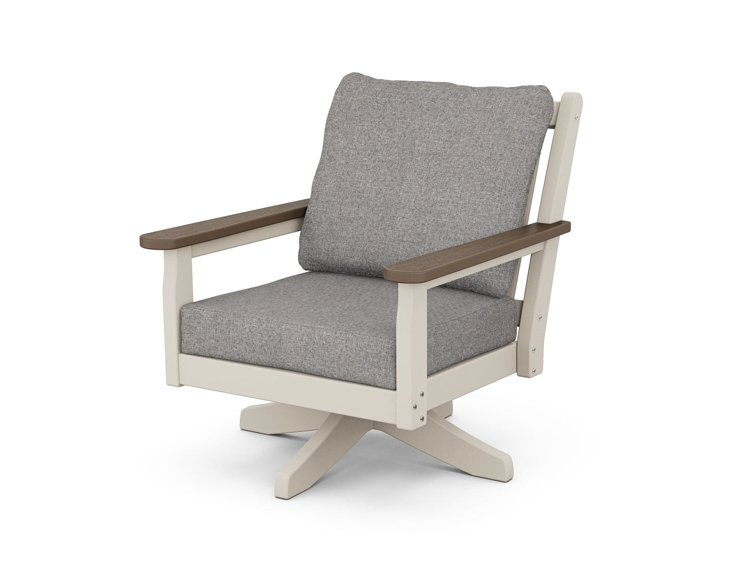 Chippendale Deep Seating Swivel Chair