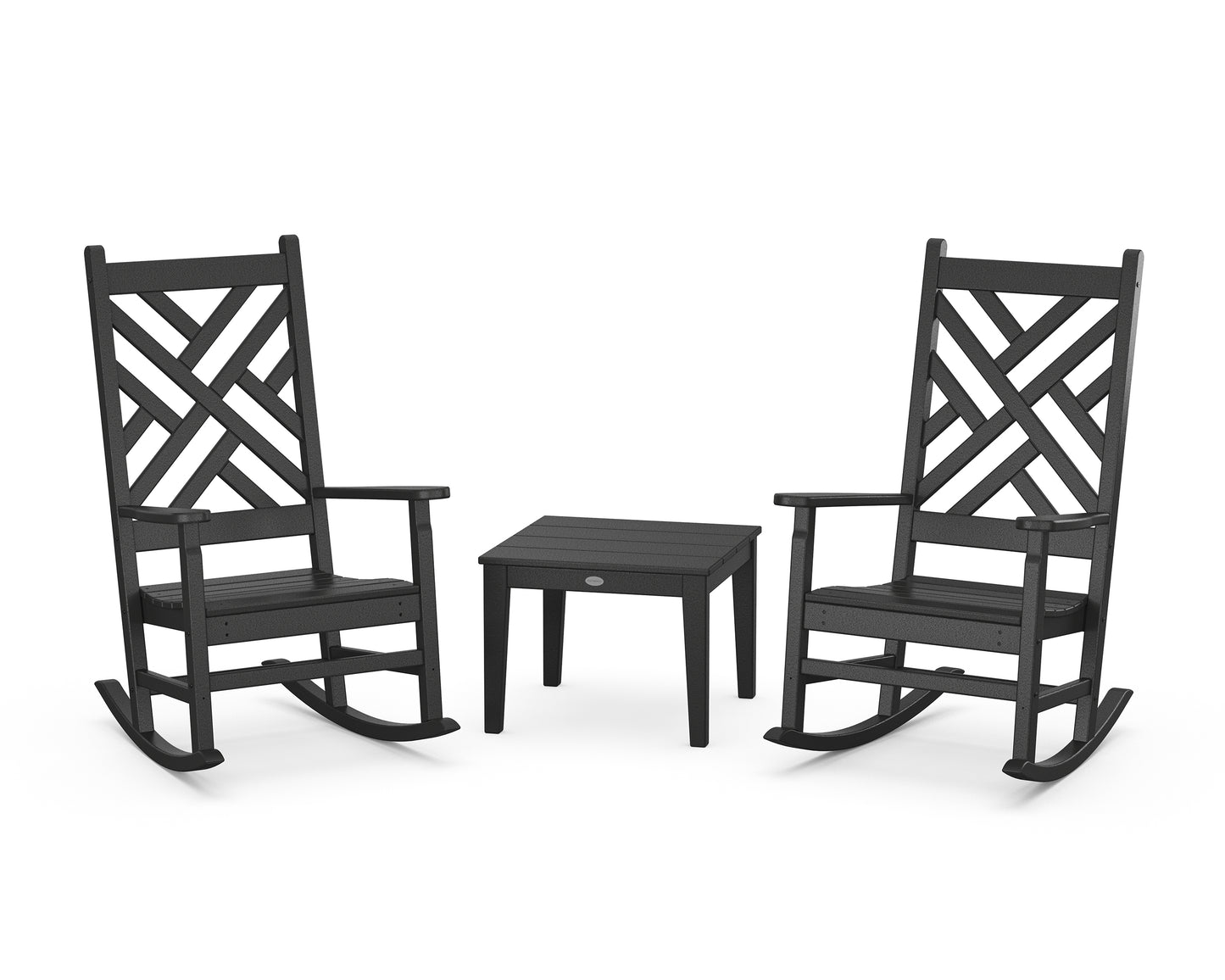 Chippendale 3-Piece Rocking Chair Set