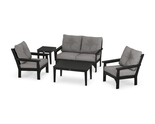 Vineyard 5-Piece Deep Seating Set