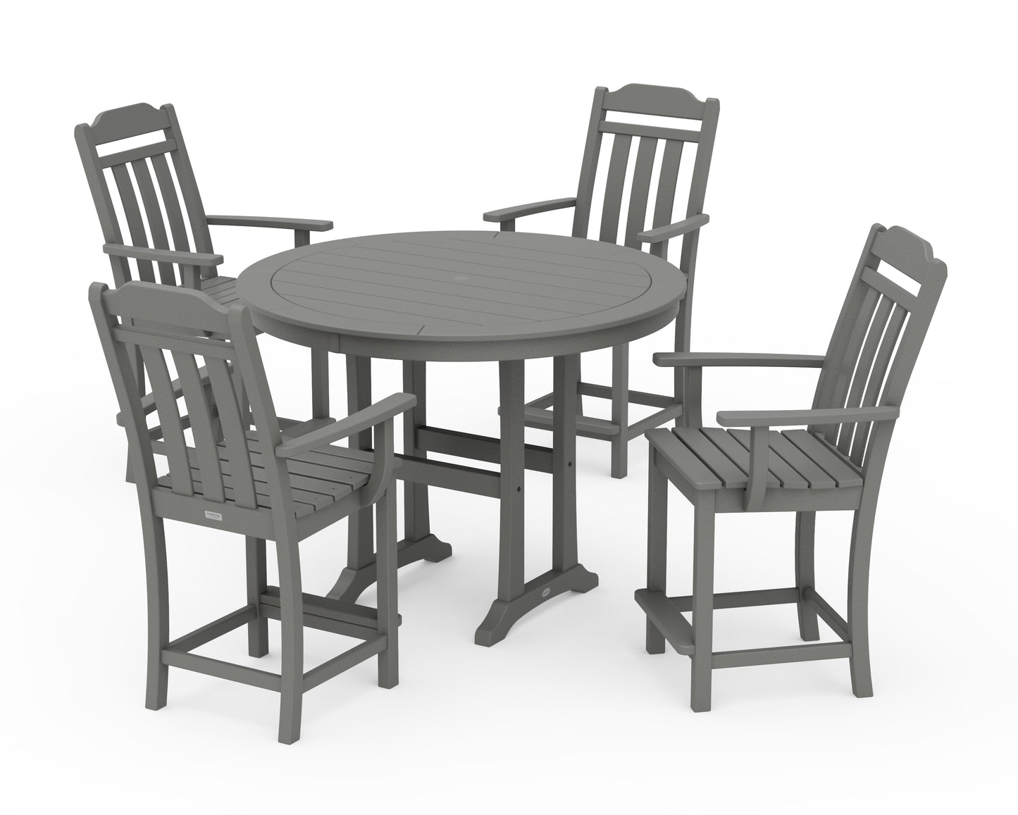 Cottage 5-Piece Round Counter Set