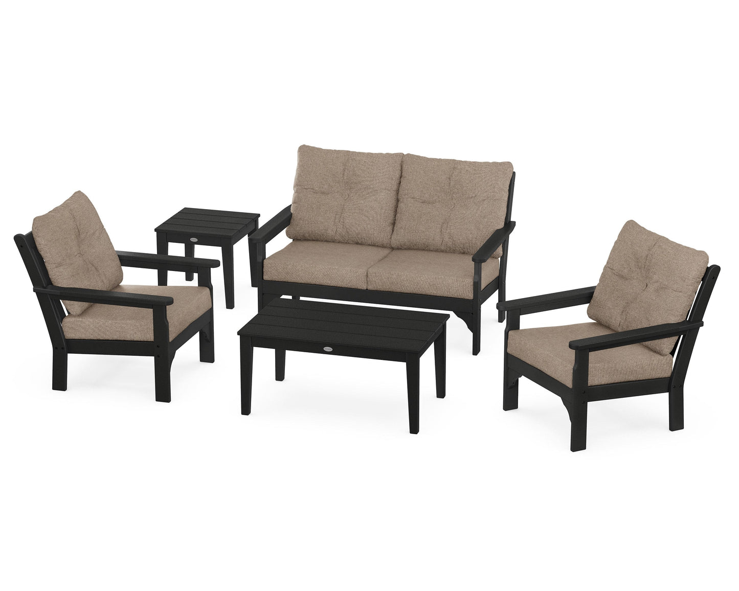 Vineyard 5-Piece Deep Seating Set