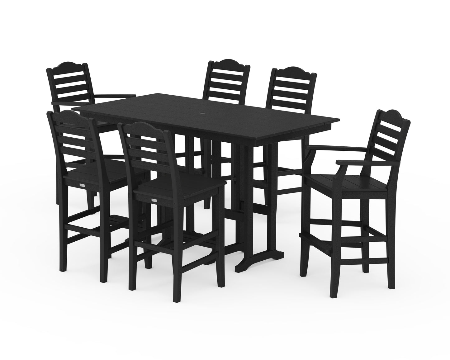 Savannah 7-Piece Farmhouse Bar Set