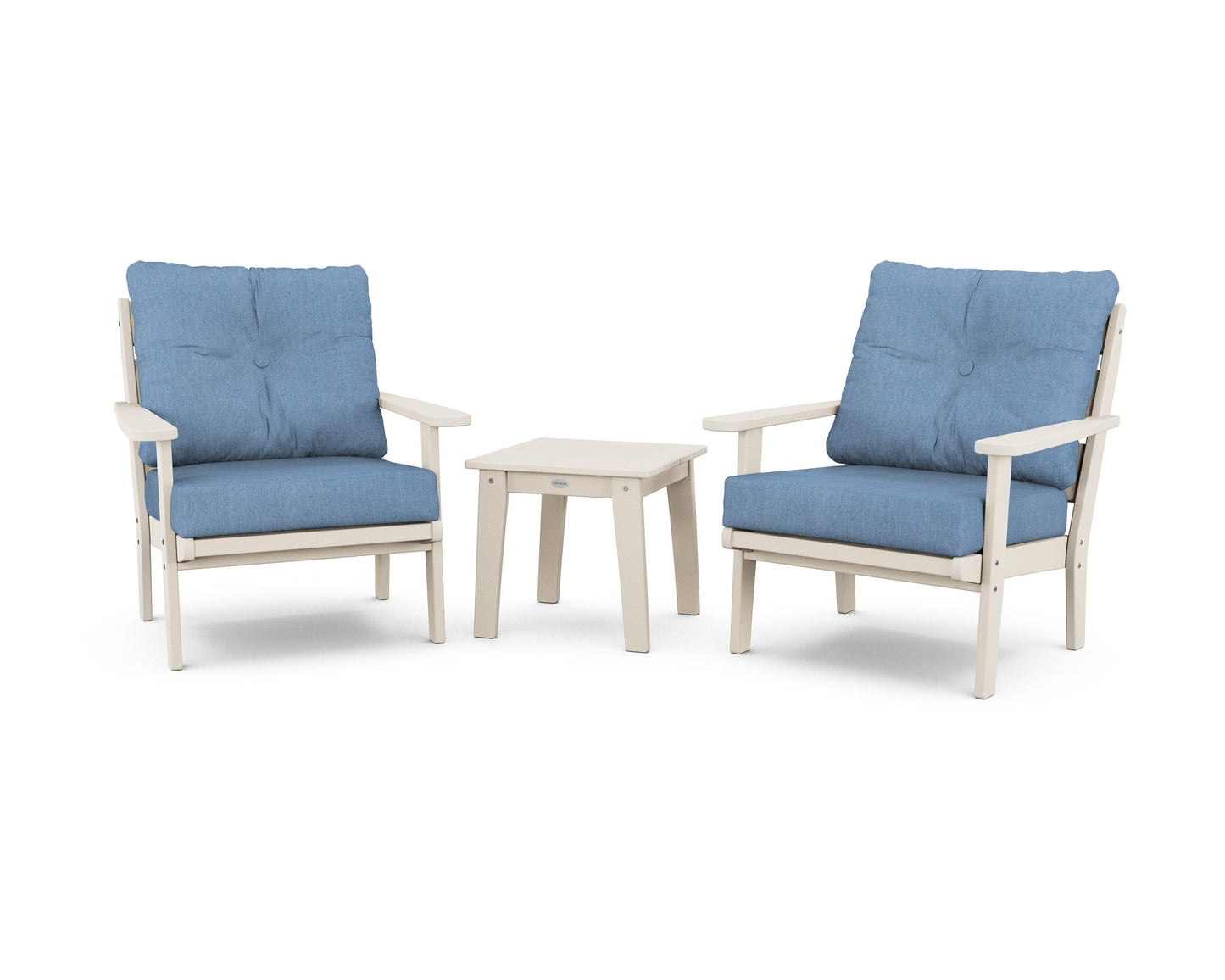 Lakeside 3-Piece Deep Seating Chair Set