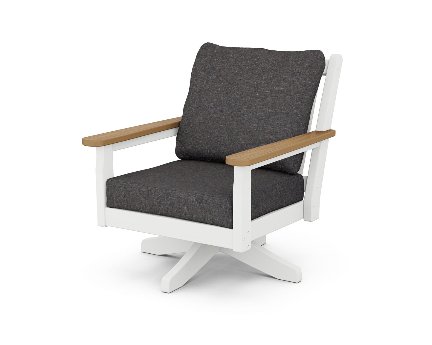 Chippendale Deep Seating Swivel Chair